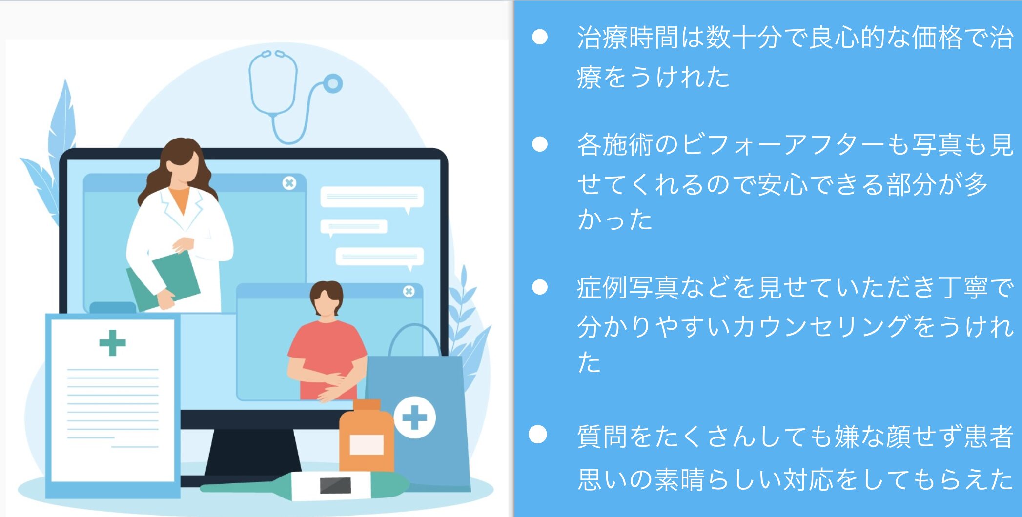 ABCクリニックの口コミ評判まとめ