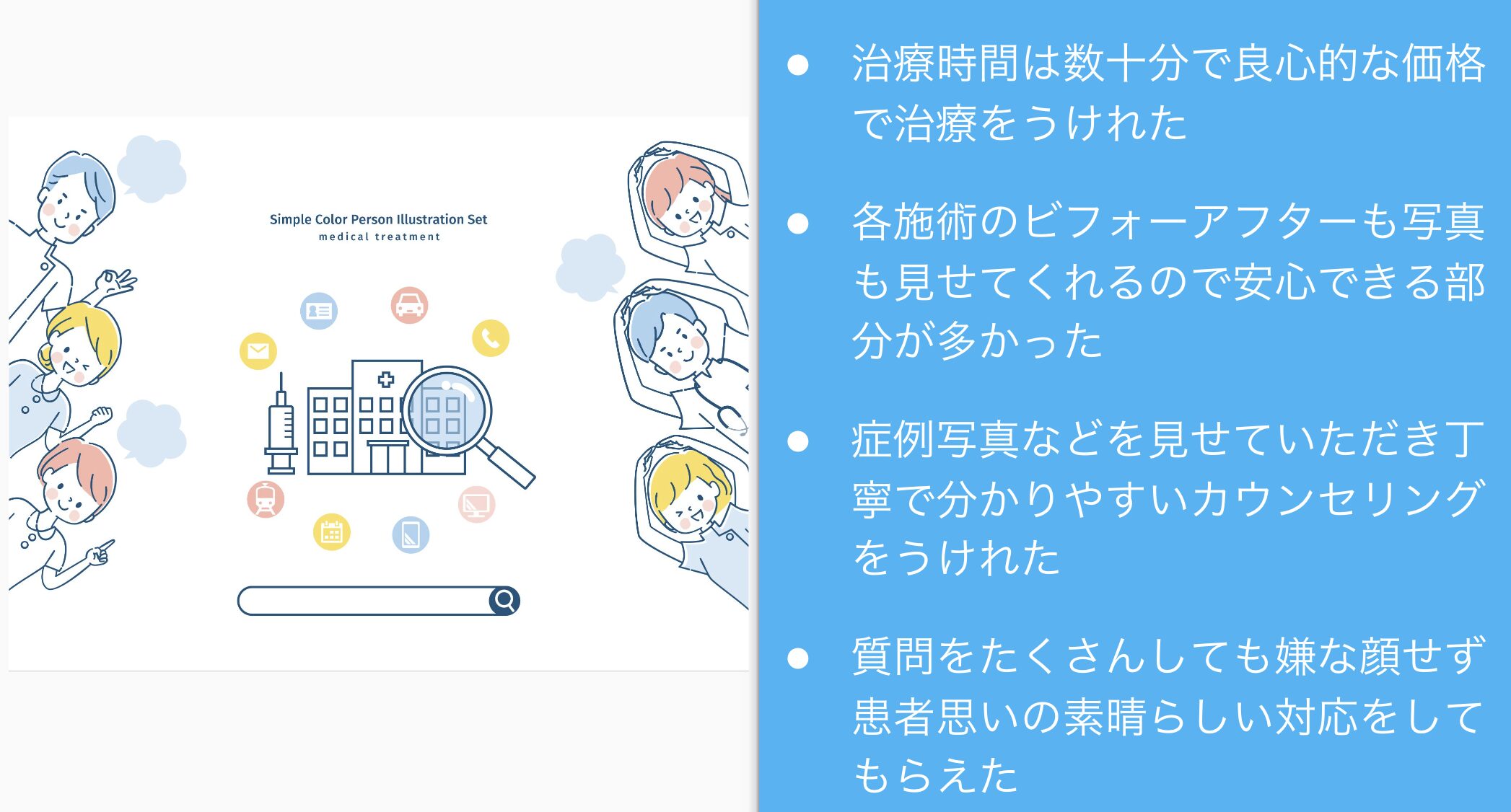 ABCクリニックの評判を調査した結果まとめ